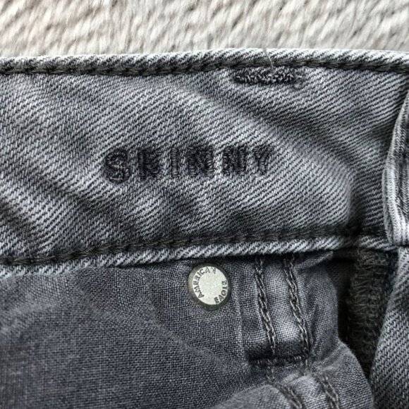 American Eagle Men's Jeans 28x28 Gray Next Level Flex Skinny - Picture 10 of 16